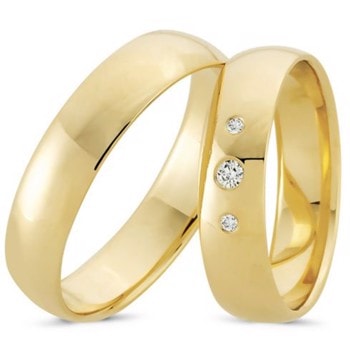 Model A4016-14G, guld hos Guldsmykket.dk